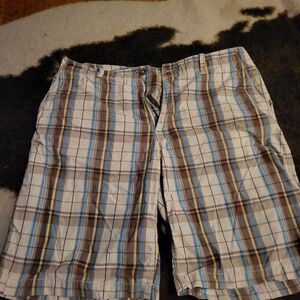Plaid summer shorts